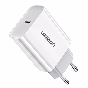 Ugreen USB lādētājs Power Delivery 3.0 Quick Charge 4.0+ 20W 3A balts (60450)