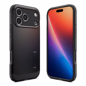 Spigen Tough Armor "T" Magnētiskais viedtālruņa apvalks iPhone 17 Pro Max - melns