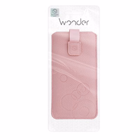 WONDER Deko apvalks (Izmērs M) Iphone 5/Nokia 215 4G/225/5310 2020 rozā