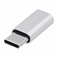 Adapter Micro USB to Type C Blue Star - white