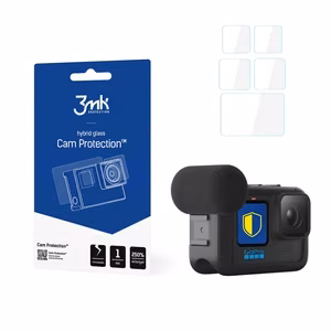 3mk Cam Protection aizsargstikls GoPro Hero 9 / 10 / 11