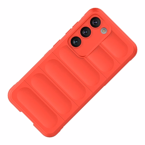 Magic Shield viedtālruņa apvalks Samsung Galaxy S23+ elastīgs bruņots pārsegs sarkans