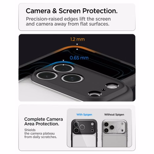 Spigen Ultra Hybrid maciņš modelim iPhone 18 Pro Max / 17 Pro Max – krāsa: matēta melna