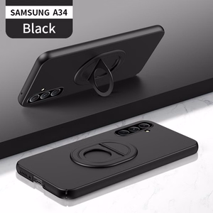 Tel Protect Magnētiskais Elipse viedtālruņa apvalks Samsung Galaxy A34 5G melns