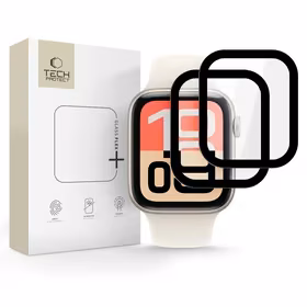 Tech-Protect Glass Flex+ 2 gab. priekš Apple Watch 40mm - Melns