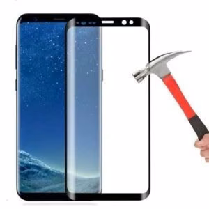 Закалённое стекло "5D Full Glue" Samsung A715 A71 2020 N770 Note 10 Lite изогнутое чёрное bulk