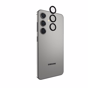 Case-Mate Aluminum Ring Lens Protector kameras lēcu aizsargstikls ierīcei Samsung Galaxy S24, melns