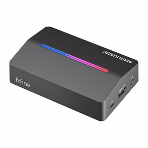 Fifine V3, HDMI uz USB-A video ierakstīšanas karte (melna)