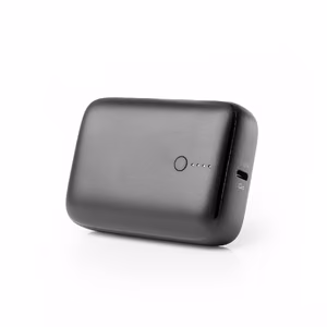 Portatīvais lādētājs POWER BANK Platinet 10000mAh (1xUSB; 1xType-C; 20W) melns