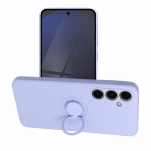 Чехол для Samsung S24 FE Silicone Ring фиолетовый