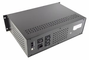 Gembird UPS rack 19'' 3.4U 1500VA, 4xIEC 230V out, IEC14 in, RJ11, USB, LCD Line-Interactive 1,5 kVA 900 W, 4 AC kontaktligzdas