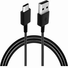 Samsung EP-DR140ABE USB-A - USB-C 0.8m kabelis (lielapjoma – aizstājējiepakojums) – melns