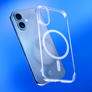 3mk Just20g Caurspīdīgs viedtālruņa apvalks Apple iPhone 16 - caurspīdīgs