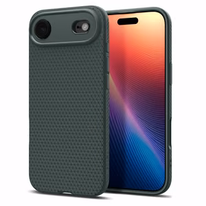 Spigen Liquid Air viedtālruņa apvalks iPhone 17 Air - zaļa