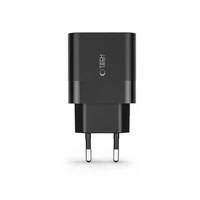 Tech-Protect C30W lādētājs USB-C PD 30W / USB-A QC 3.0 - melns