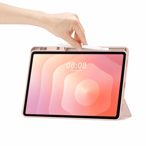 Tech-Protect SmartCase Pen planšetdatora apvalks Samsung Galaxy Tab S11 11.0 X730 / X736 - rozā