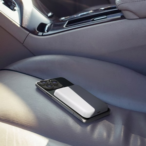 Wozinsky WRW349YWS 10000 mAh Magnētiskais Portatīvais lādētājs (m) - balts