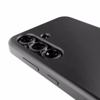 Puro Icon Mag silikona viedtālruņa apvalks ar MagSafe Samsung Galaxy S25+ - melns