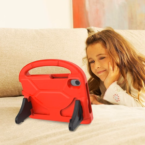 Korpuss triecienizturīgs bērniem Samsung X200/X205 Tab A8 10.5 2021 sarkans