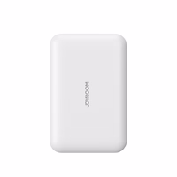 Magnētiskais portatīvais lādētājs Joyroom JR-W020 20W 10000mAh MagSafe + USB-C uz USB-C kabelis 0,25m (balts)