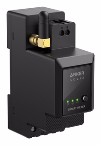 Anker SOLIX Smart Meter – viedais trīsfāžu elektroenerģijas skaitītājs, melns