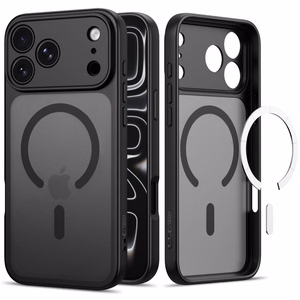 Tech-Protect BasicMag MagSafe maciņš, paredzēts iPhone 17 Pro / 18 Pro, matēti melns