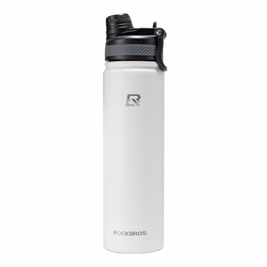 Rockbros 35210029006 termo velosipēda pudele dzērieniem 650 ml - balta