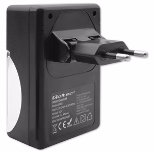 Qoltec 50653 – NiMH R03/AAA un R6/AA akumulatoru lādētājs