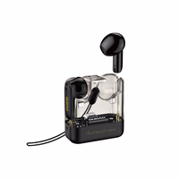 Dudao U18Pro Bluetooth 5.3 TWS bezvadu austiņas - melnas