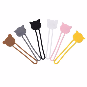 Silicone cable reel - white