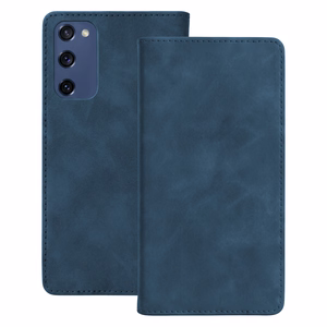 Smart Suede чехол для Samsung Galaxy S20 FE / S20 Lite / S20 FE 5G темно-синий