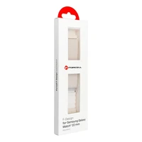 FORCELL F-DESIGN FS05 siksniņa SAMSUNG pulkstenim 22 mm zvaigžņu gaismas krāsā