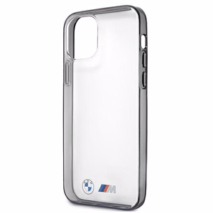 BMW Smilšu sprādziena viedtālruņa apvalks iPhone 12 mini - caurspīdīgs
