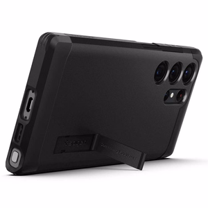 Spigen Tough Armor viedtālruņa apvalks Samsung Galaxy S23 Ultra - melns