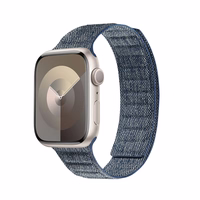 Crong Melange - Magnetic siksniņa Apple Watch 44/45/46/49 mm (zils melange)