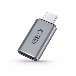 Tech-Protect UltraBoost USB-C (male) / Lightning (female) adapteris - pelēks