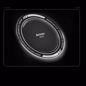 Benks Magnetic Armor Air Armor Grid Kevlar Case Metal Frame 600D (B068) for Iphone 17 Air black