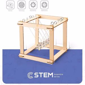 Wooden Assembly Kit Newton's Pendulum STEM Educational Toy