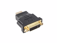 Lanberg AD-0014-BK adapteris HDMI uz DVI-D (F) (24+5) melns