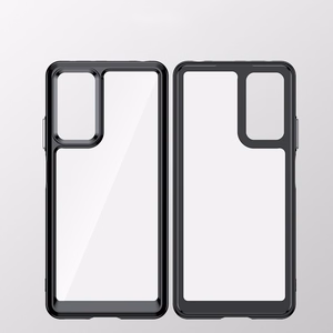 Outer Space viedtālruņa apvalks Xiaomi Poco X5 5G / Redmi Note 12 5G apvalks ar elastīgu rāmi melns