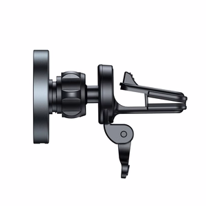 Tech-Protect MM15W-V5 automašīnas tālruņa turētājs ar MagSafe 15W indukcijas lādētāju, stiprināms pie gaisa ventilācijas - melns