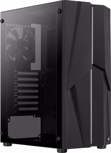 Aerocool Mecha Midi Tower melns datora korpuss