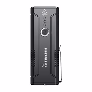 Superfire M12 flashlight - 8000lm, 6 modes, waterproof