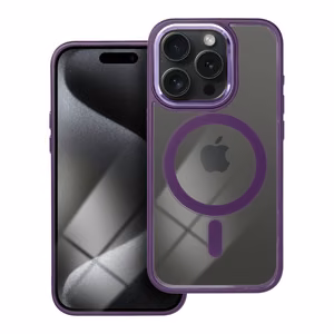 COLOR EDGE MAG COVER viedtālruņa apvalks saderīgs ar Magnētisko IPHONE 15 Pro violeta