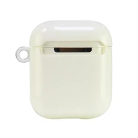 Audi IML ģeometrisks raksts AirPods 1 / 2 apvalks - balts