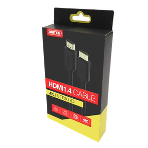 UNITEK Y-C138M HDMI kabelis 2 m HDMI Type A (Standard) Melns