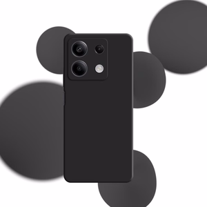 3mk silikona maciņš Xiaomi Redmi Note 13 5G - melns