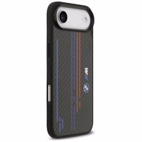 Viedtālruņa apvalks BMW M Kevlar Lines & Logo MagSafe Case for iPhone Air - melns
