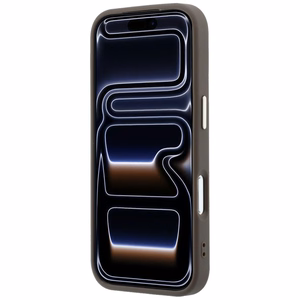 Maciņš IPHONE 18 Pro Max/17 Pro Max (Big Strass Logo 4G) (krāsa: brūna)