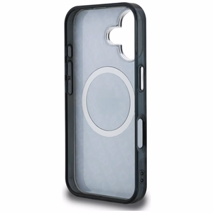 Karl Lagerfeld IML Choupette Head Logo MagSafe Case for iPhone 16 - Black
